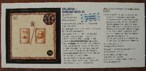 Picture of 'Valdora - Sondertafel 20'