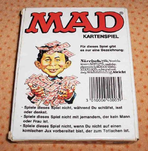 Bild von 'Mad - Kartenspiel'