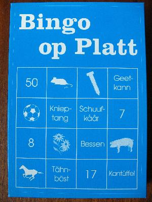 Picture of 'Bingo op Platt'