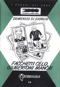 Bild von 'Facchetti celo, Giubertoni manca'