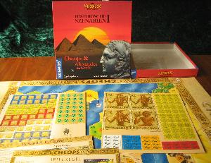 Bild von 'Die Siedler von Catan – Historische Szenarien – Alexander der Grosse & Cheops'