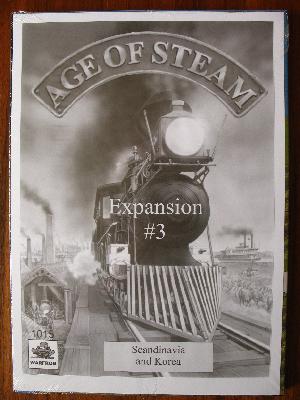 Bild von 'Age of Steam Expansion #3  Skandinavia and Korea'