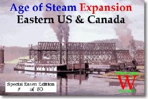 Picture of 'Age of Steam Expansion - Eastern US & Canada'