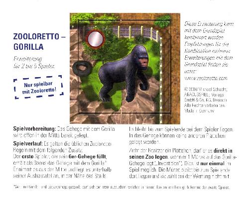 Bild von 'Zooloretto - Gorilla'