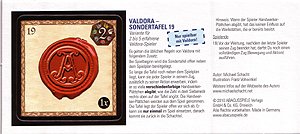 Bild von 'Valdora - Sondertafel 19'