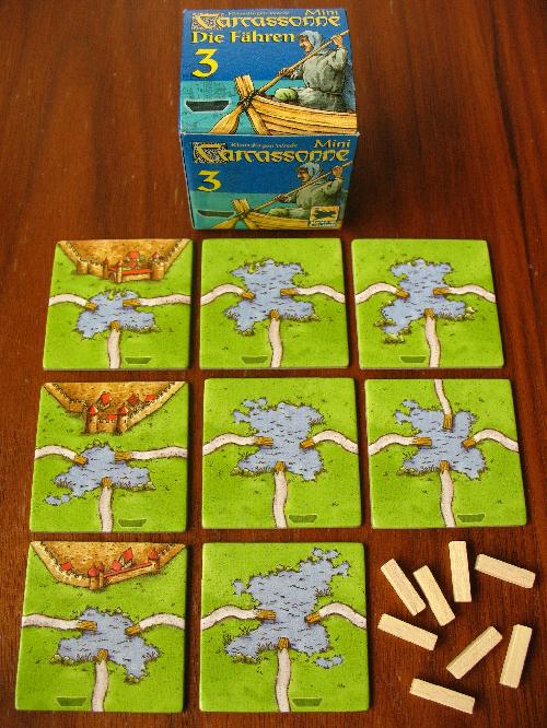 Picture of 'Carcassonne Mini: 3 Die Fähren'