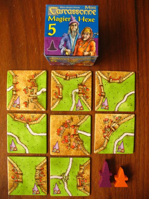 Picture of 'Carcassonne Mini: 5 Magier & Hexe'