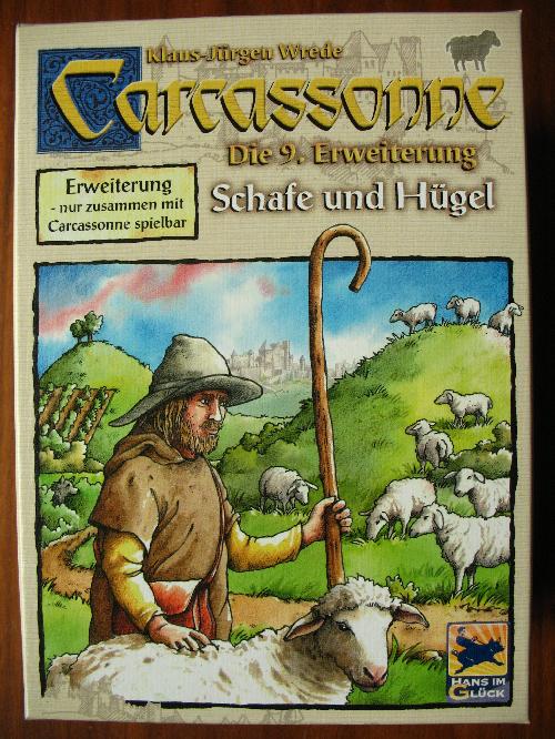 Picture of 'Carcassonne – Schafe und Hügel'