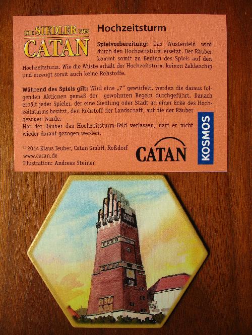 Bild von 'Die Siedler von Catan - Hochzeitsturm'