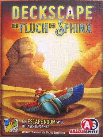 Bild von 'Deckscape: Der Fluch der Sphinx'