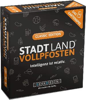 Bild von 'Stadt Land Vollpfosten: Intelligenz ist relativ – Das Kartenspiel'