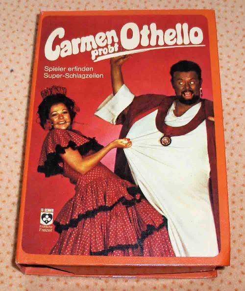 Bild von 'Carmen probt Othello'