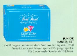 Picture of 'Trivial Pursuit Junior Karten-Set'